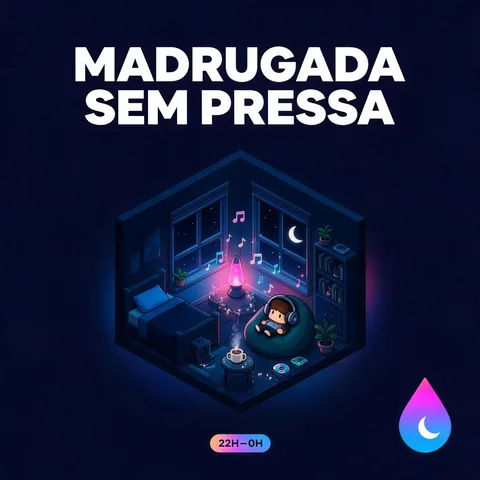 Capa do programa Madrugada Sem Pressa