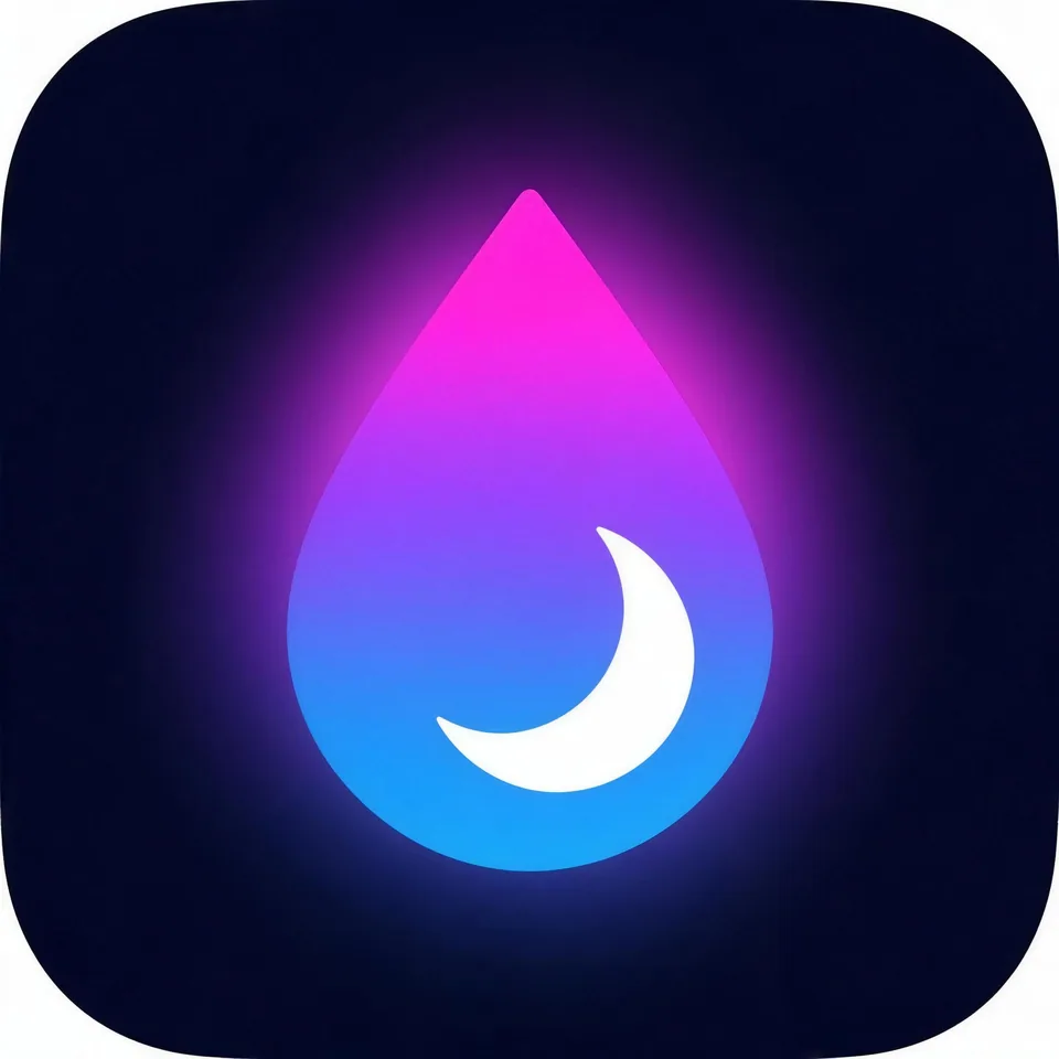 Ícone de app da NokDrop com cantos brancos